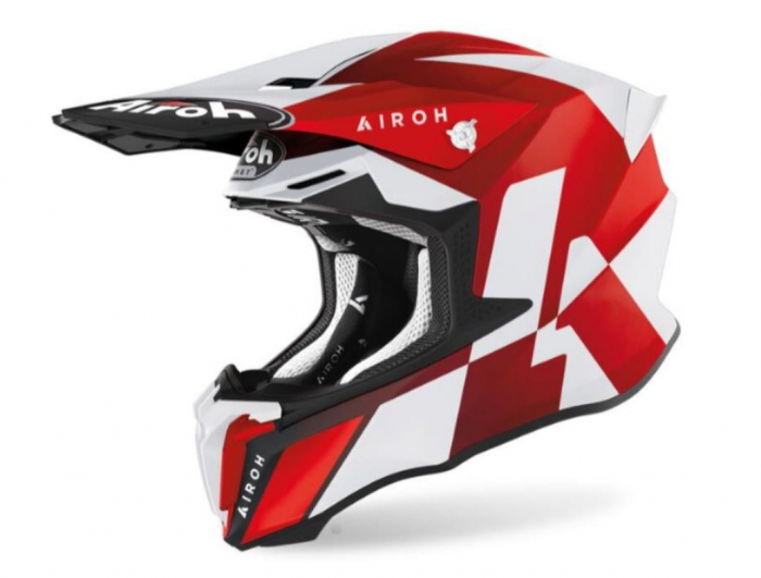 Casca Airoh Twist 2.0 Red 2022 [1]