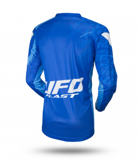 Tricou UFO Indium Albastru/Alb [2]