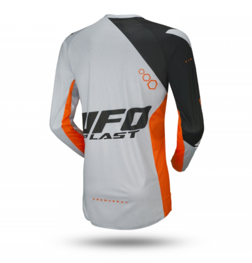 Tricou UFO Freqency Gri/Portocaliu [2]