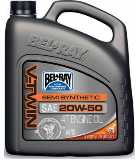 Ulei motor 4T 20W50 Bel-Ray V-Twin Semi-Sintetic [2]