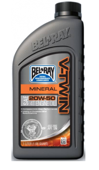 Ulei motor 4T 20W50 Bel-Ray V-Twin Mineral [1]