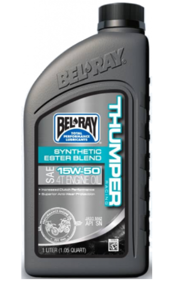 Ulei motor 4T Bel-Ray 15W50 Thumper Racing Ester Blend 1/4L [1]