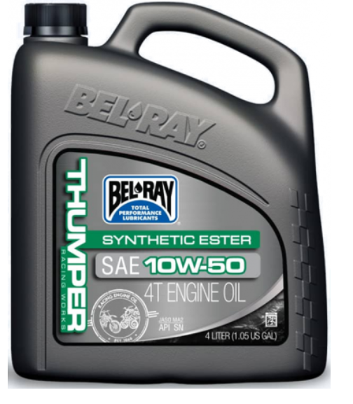 Ulei motor Bel-Ray 10W50 Thumper Racing Sinteric 1/4L [2]