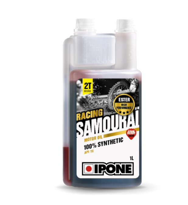 Ulei Ulei Motor 2T Ipone Samourai Racing 100% Sintetic 1L Miros de Capsuni [1]