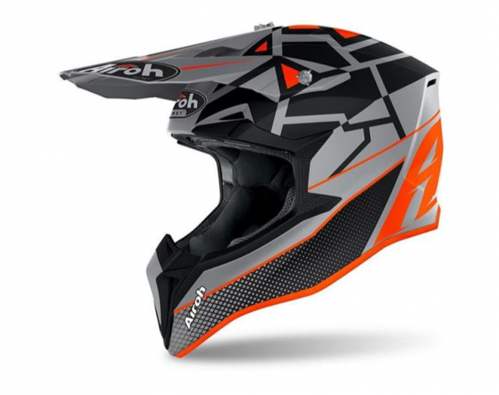 Casca Airoh Wraap Mood Orange 2021 [1]