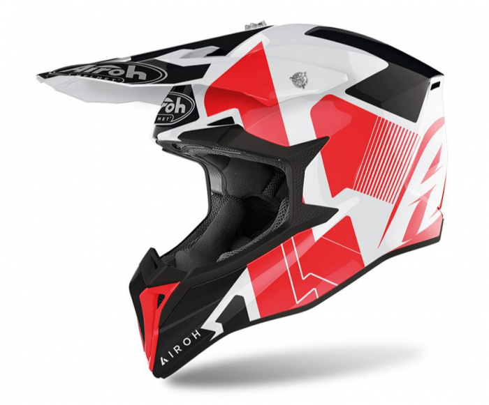 Casca Airoh Cross Wraap Raze Red 2022 [1]