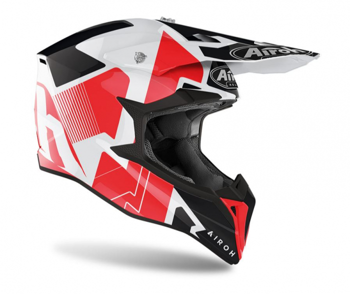 Casca Airoh Cross Wraap Raze Red 2022 [2]