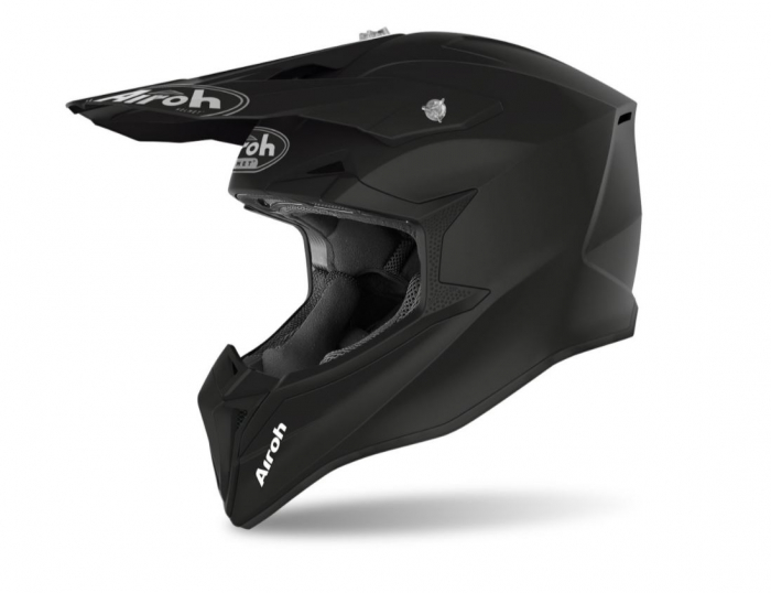 Casca Airoh 2021 Wraap Black [1]