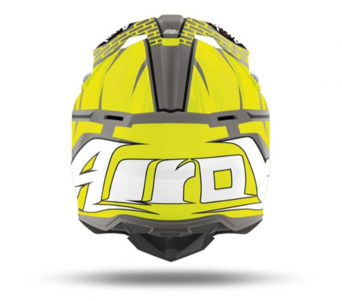 Casca Airoh Cross Wrapp Idol Antracit Yellow 2022 [2]