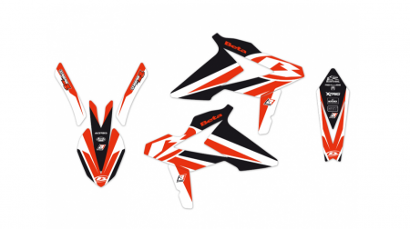 Beta - Set stikere Beta BETA RR 2T/4T '18-'19 BlackBird Dream 4 Rosu/Negru/Alb
