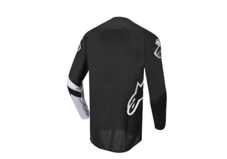 Tricou Alpinestars MX Fluid Chaser Black/White [1]