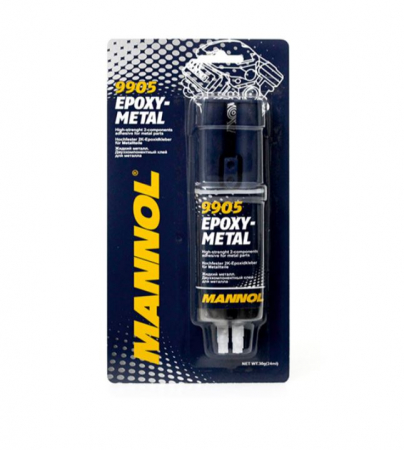 Uleiuri si Lubrifianti - Adeziv metal Mannol cu doua componente 30g