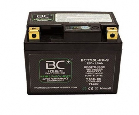 Electrice. - Acumulator Lithium-Ion 12V 1.6Ah 105CCA 113x70x85 LiFePO4 BC Battery 58511053000 1115416000 BCTX5L-FP-S