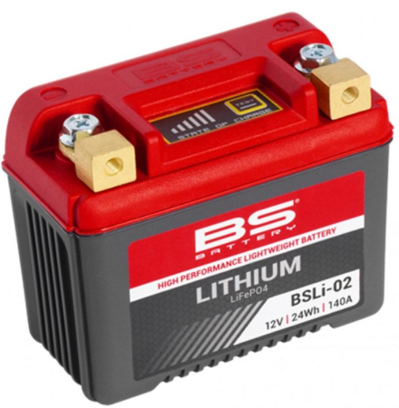Componente Electrice - Baterie BS Litiu-Ion 140A, 24WH, 2AH (107X56X85mm)