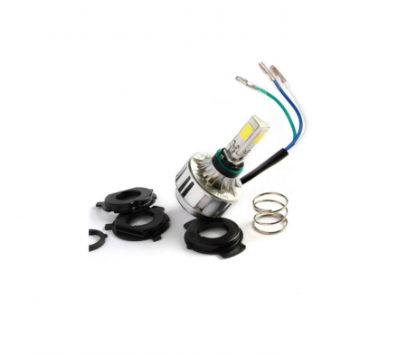 Motor - Bec cu led Racetech R3000 Cu adaptoare H1, H2, H3, H4, H7 pentu KTM ȘI SHERCO