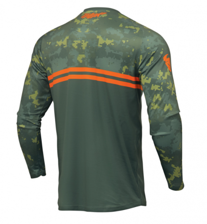 Bluza Enduro/Motocross Thor Sector Digi Camo Forest [1]