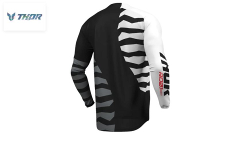 Bluza Enduro/Motocross Thor LAUNCHMODE SHREDDER BK/WH [1]