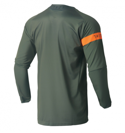 Bluza THOR Sector Birdrock Gray/Acid enduro/motocross [4]