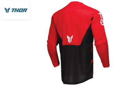 Bluza THOR LAUNCH FORGE RED Enduro/Motocross [1]