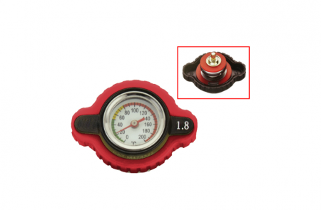Sistem racire - Buson radiator Yamaha/Kawasaki/Suzuki/Honda cu indicator tempeatura 1.8 BAR