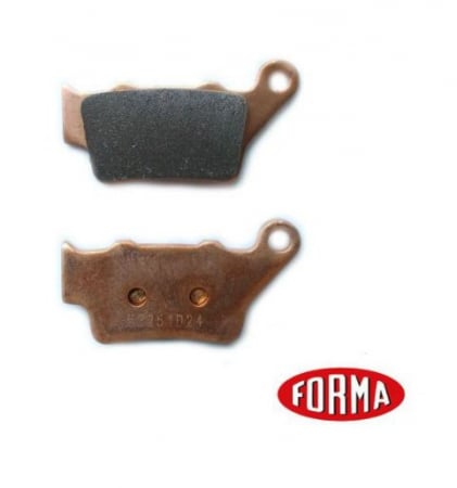 Sistem franare - Placute frana spate KTM SX/EXC/EGS '94-'03 sinterizat Forma