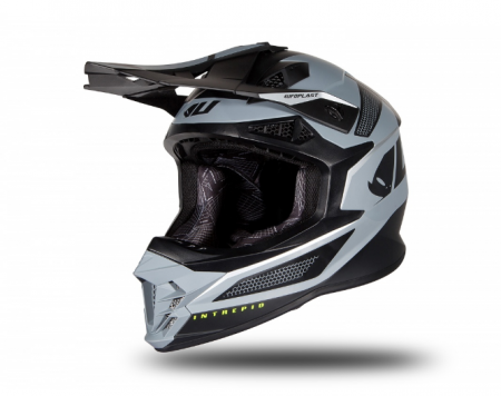 Casti enduro/mx - Casa UFO Interpid Black/Gray