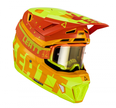 Casti enduro/mx - Casca Leatt 7.5 V23 Orange + Ochelari 4.5 Cadou