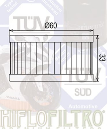 Filtru ulei HifloFiltro Suzuki DR '82-'07 HF136 [1]