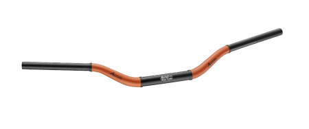 Ghidon enduro/motocross - Ghidon Accel aluminiu 28.6mm Negru-Portocaliu