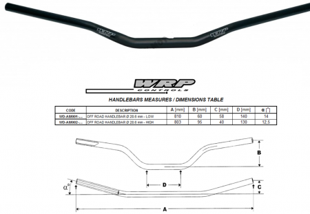 Ghidon enduro/motocross - Ghidon Enduro/MX WRP 28mm