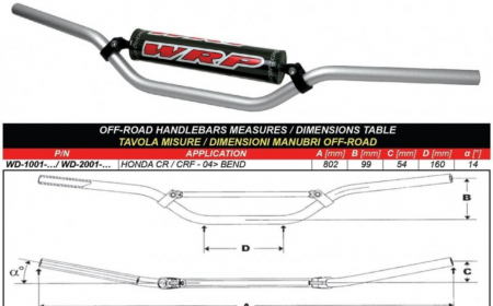 Ghidon enduro/motocross - Ghidon Enduro/MX WRP Pro 22mm