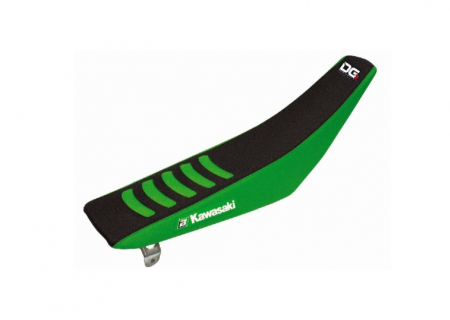 KAWASAKI - Husa Sa Kawasaki KXF 250/450 Double Grip negru/verde