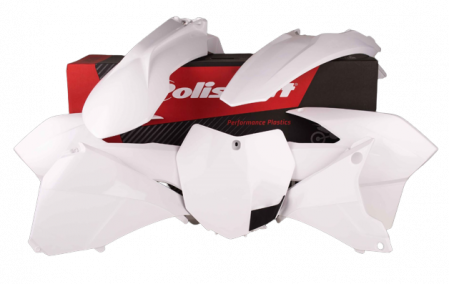 Plastice - Kit plastice KTM EXC/EXC-F '14-'16 White