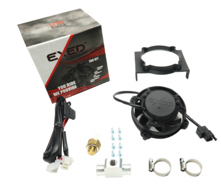 Sistem racire - Kit ventilator cu termostat Sherco '14-'23 Exed EX-RFS-PLS14-TE
