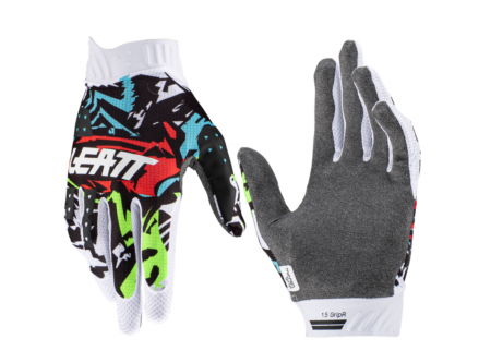 Manuși - Manusi Leatt 1.5 GripR Zebra