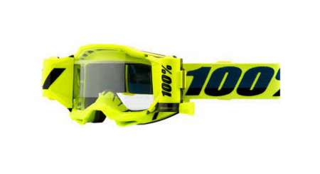 Ochelari off-road - Ochelari 100% Accuri 2 Forecast Yellow cu sistem curatare