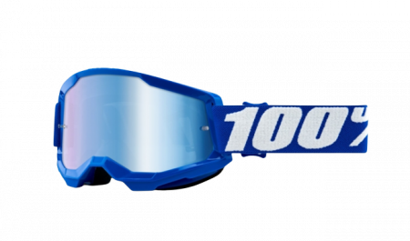 Ochelari 100% Strata 2 Blue Cu Lentila Oglinda Sau Clara [1]