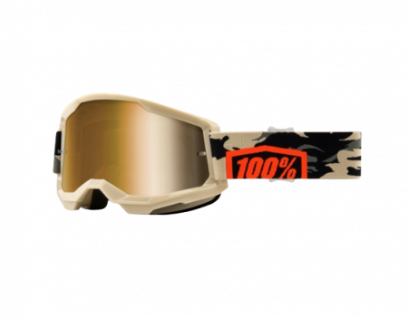 Ochelari off-road - Ochelari 100% Strata 2 Kombat Cu Lentila Oglinda Sau Clara