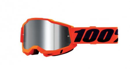 Ochelari Enduro 100% Accuri 2 Orange cu lentila oglinda sau clara [1]