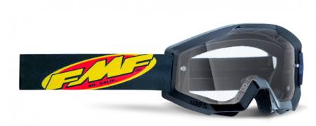 Ochelari off-road - Ochelari Enduro/MX FMF Powercore Core Black Lentila Clara