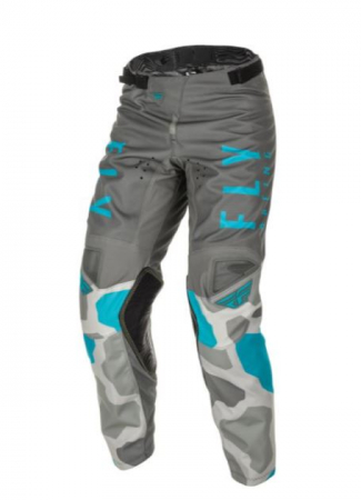 Pantaloni enduro/motocross - Pantaloni enduro/motocross FLY KINETIC gri/albastru