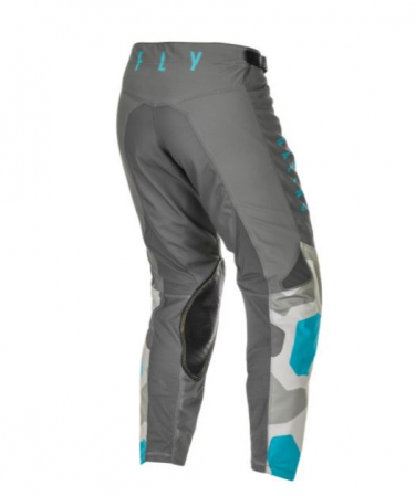 Pantaloni enduro/motocross FLY KINETIC gri/albastru [2]