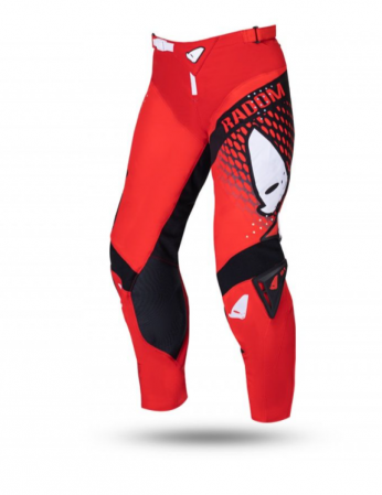Pantaloni enduro/motocross - Pantaloni UFO Radom Rosu/Negru