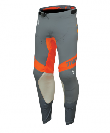 Pantaloni enduro/motocross - Pantaloni enduro/motocross THOR Analog Charcoal Orange