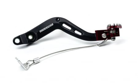 Comenzi/ghidon/scarite - Pedala frana BETA RR 2T/4T '13-'19 Negru-Rosu