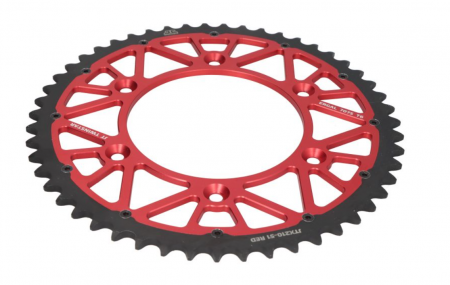 Transmisie. - Pinion spate Aluminiu/Otel Beta RR 125-450 '13-'23,Honda CR 125-450 '84-'23