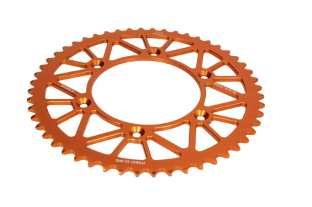 Transmisie - Pinion spate aluminiu portocaliu KTM/Husqvarna/Husaberg '98-'25