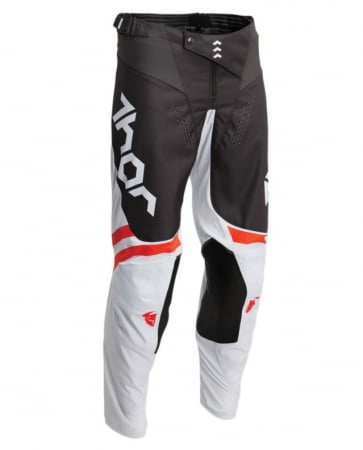 Pantaloni enduro/motocross - Pantaloni enduro/motocross Pulse Cube Light Gray/Red