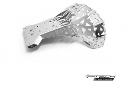 Protectii - Scut motor cu protectie rezonator KTM EXC 250/300 '07-'16 Husqvarna TE 250/300 '14-'16/Husaberg TE 250/300 '10-'14 P-Tech PK001