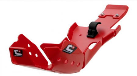 Protectii - Scut motor cu extra protectie linkage Husqvarna TE 250/300 '20-'23/ Gas Gas EC 250/300 '20-'23 rosu CrossPro 2CP22502020500